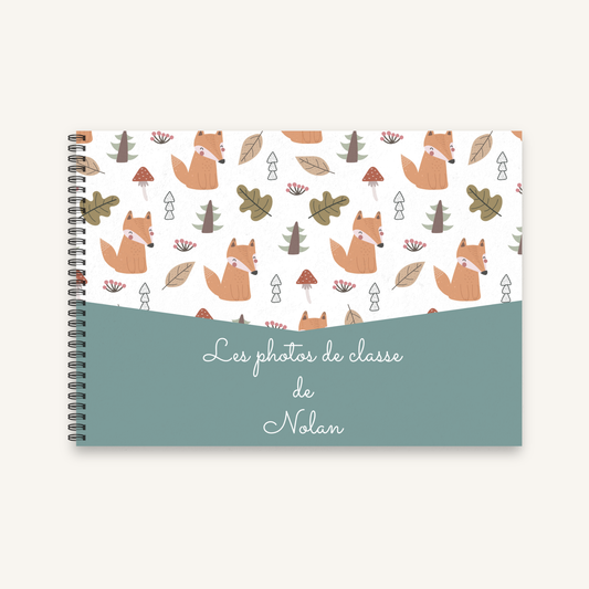 Album Photo de Classe - A4 paysage (PS -> Terminale) | 6 Modèles + Option Personnalisation
