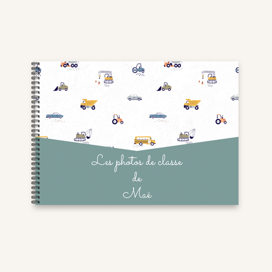 Album Photo de Classe - A4 paysage (PS -> Terminale) | 6 Modèles + Option Personnalisation