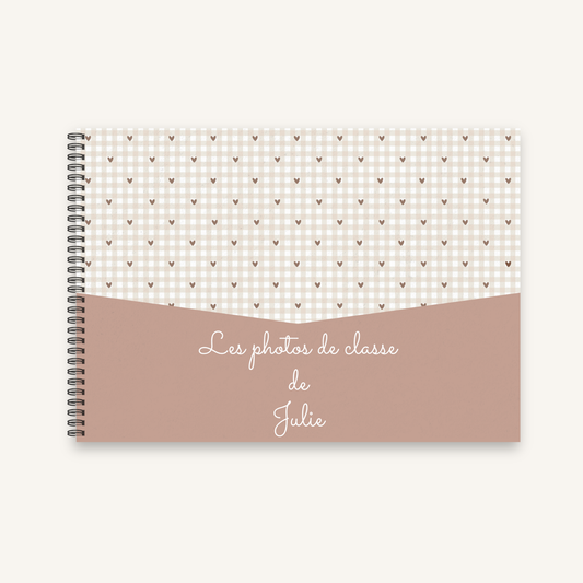 Album Photo de Classe - A4 paysage (PS -> Terminale) 6 Modèles + Option Personnalisation