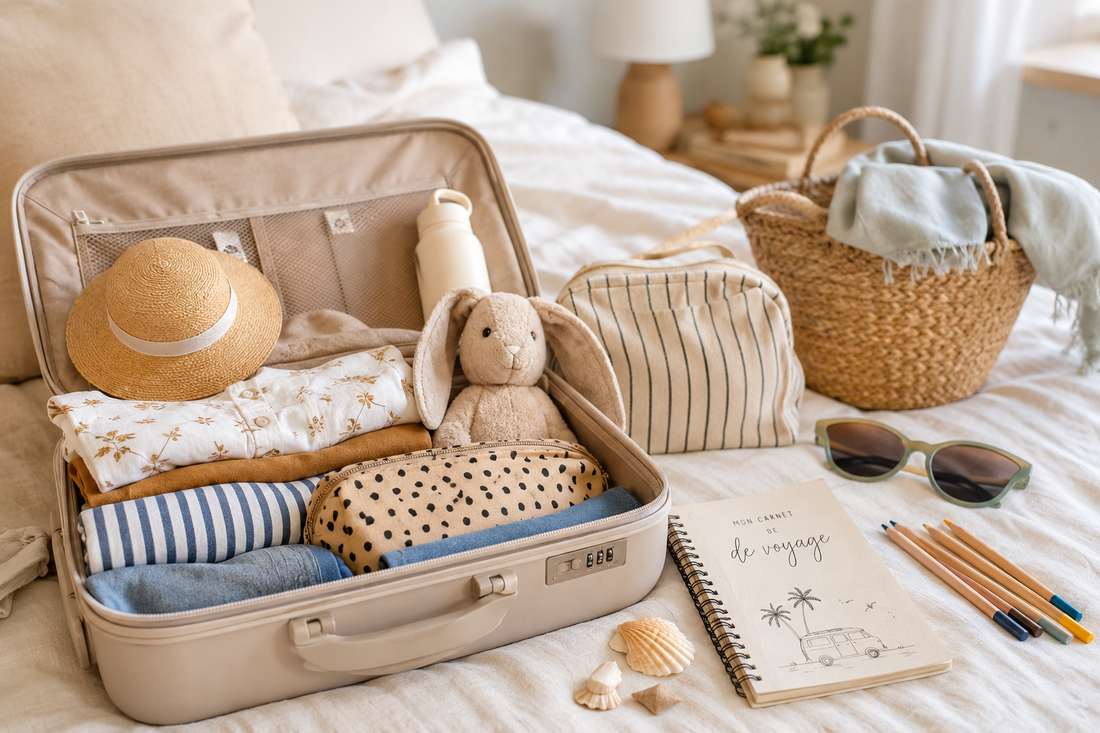 Préparer sa valise d'été avec des enfants: le guide (presque) zen pour partir l'esprit léger