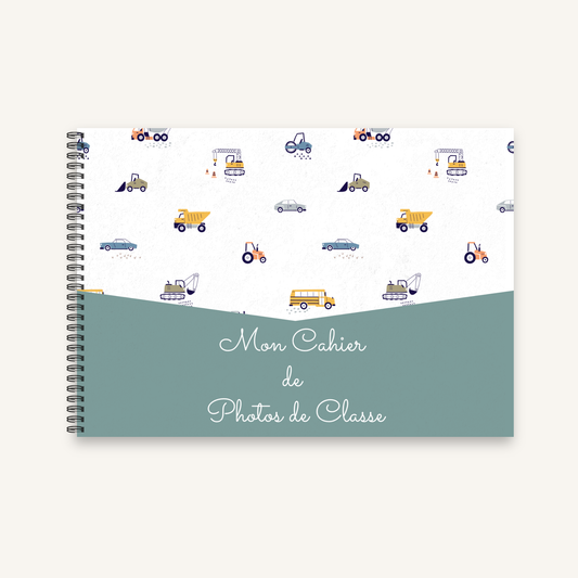 Album Photo de Classe - A4 paysage (PS -> Terminale) | 6 Modèles + Option Personnalisation