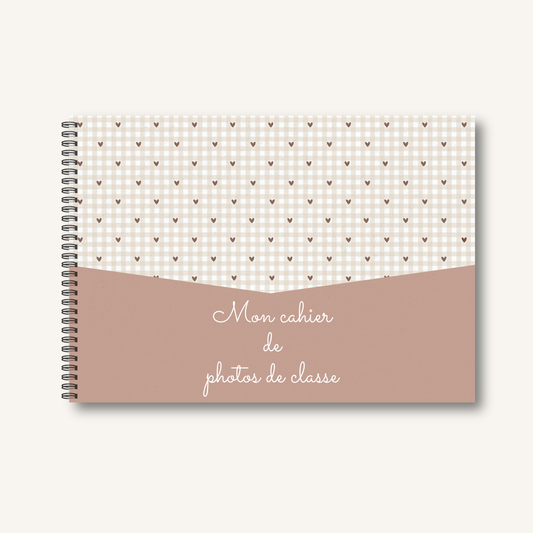 Album Photo de Classe - A4 paysage (PS -> Terminale) 6 Modèles + Option Personnalisation
