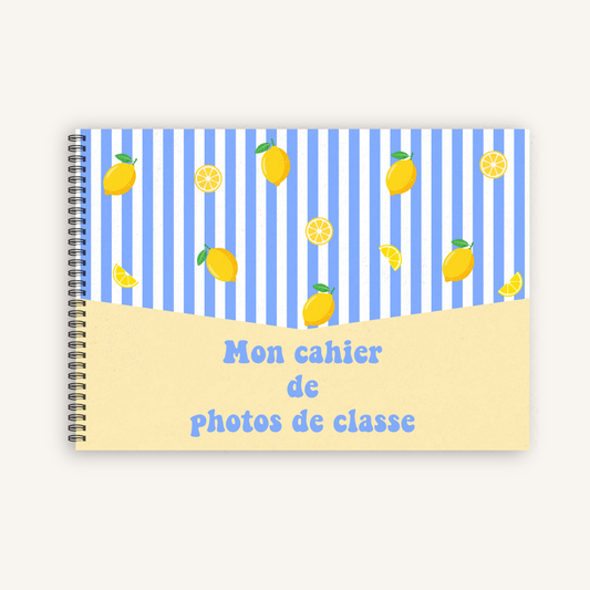 Album photo de classe personnalisé – De la maternelle au lycée (PS à Terminale) | Livre souvenir scolaire