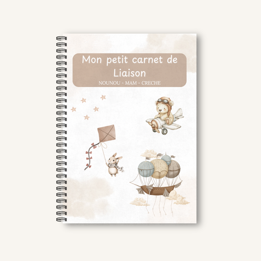 Carnet de liaison nounou / crèche / assistante maternelle - bébé suivi quotidien pendant 1 an (Copie)