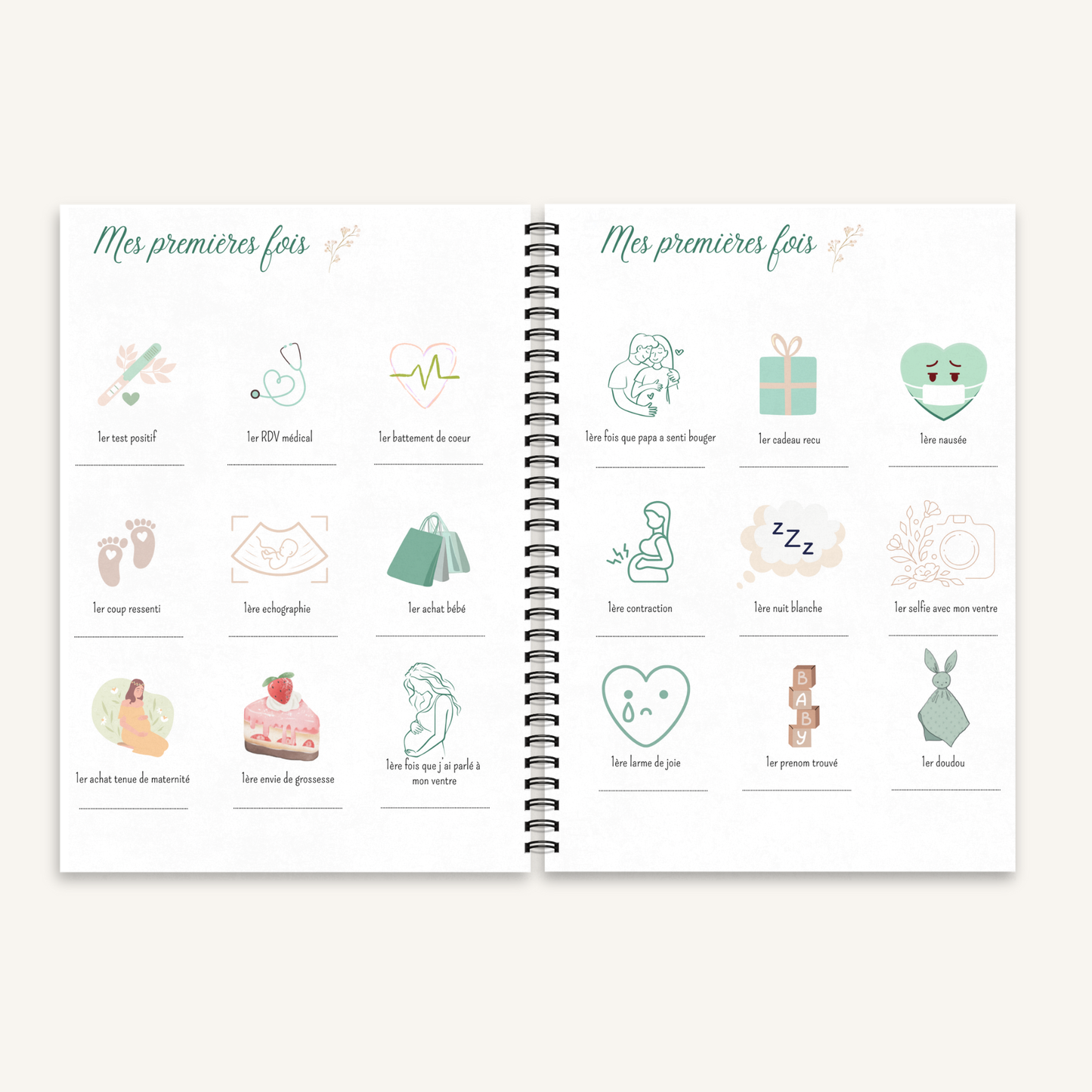 Journal de Grossesse Premium