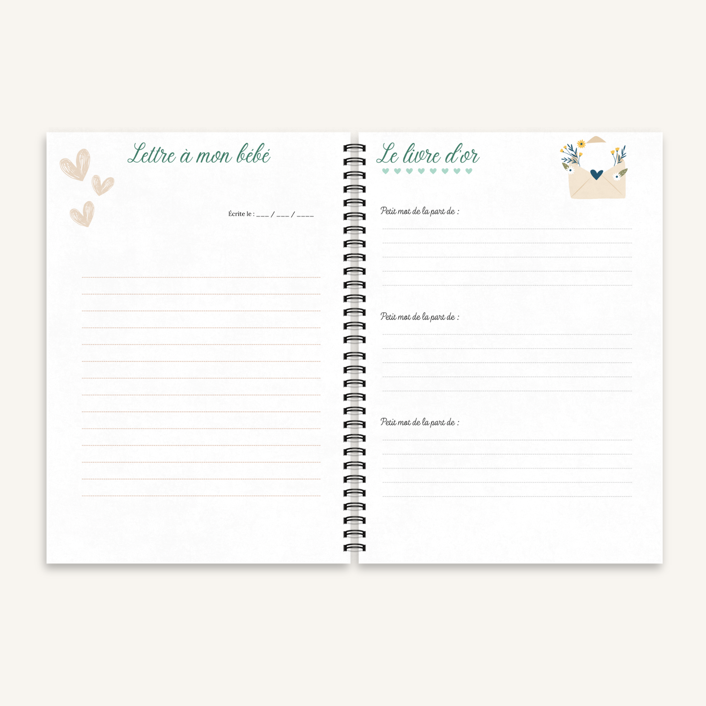 Journal de Grossesse Premium