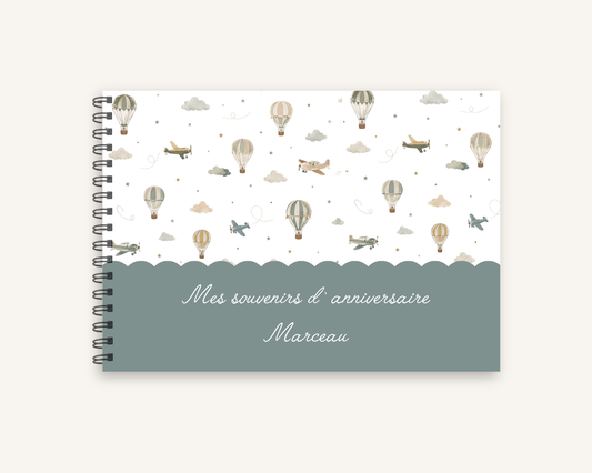 Albums souvenirs des anniversaires - De 1 à 18 ans
