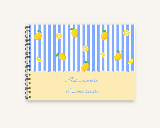 Albums souvenirs des anniversaires - De 1 à 18 ans