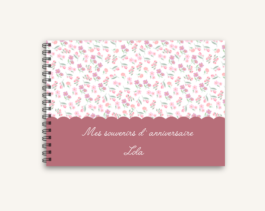 Albums souvenirs des anniversaires - De 1 à 18 ans