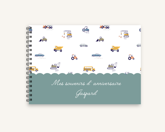 Albums souvenirs des anniversaires - De 1 à 18 ans